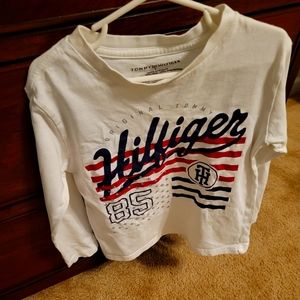 Little boy Tommy Hilfiger long sleeve tshirt